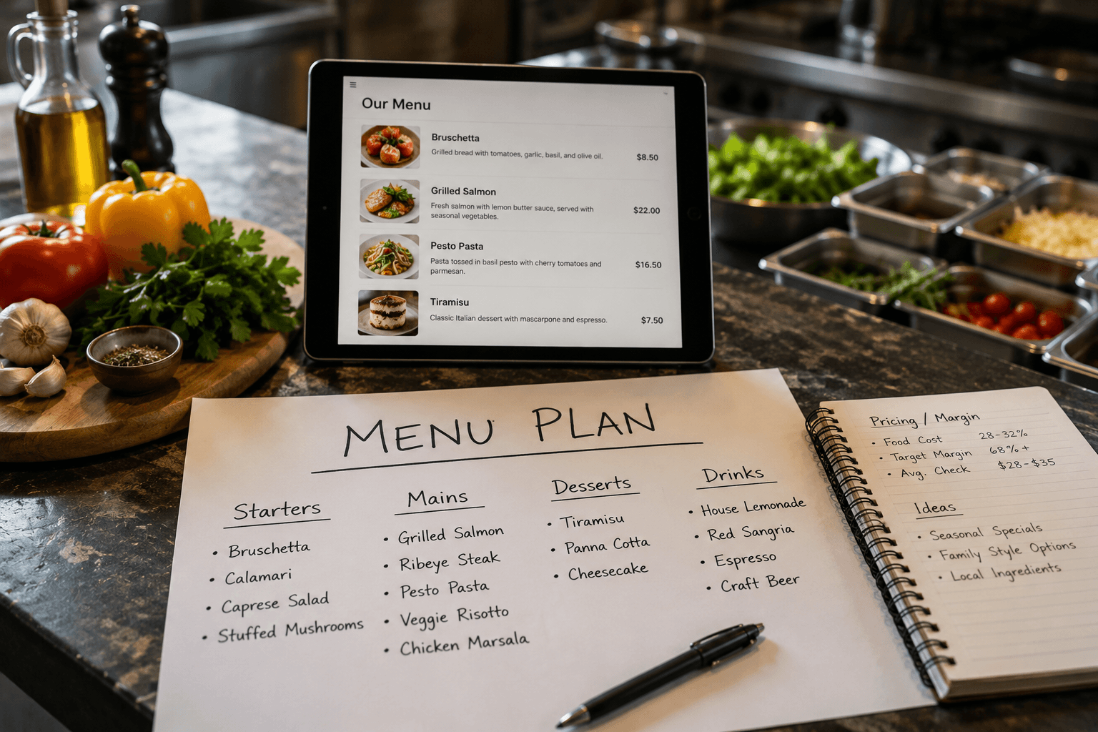 How to Build a Profitable Restaurant Menu Pricing and Design Guide